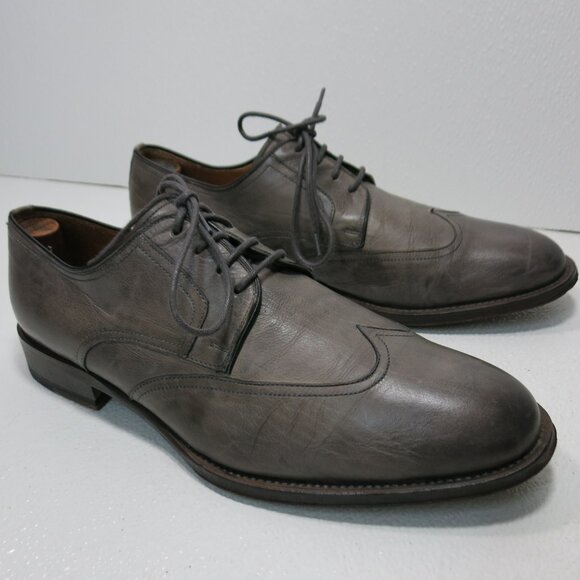 Magnanni Wing Tip Leather Dress Oxfords Men's Footwear Shoes Derby Spain Sz 8.5 - Picture 2 of 7